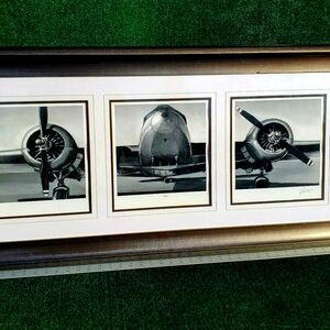 Ethan Harper Artist Signed Limited Edition Print Aviation #396 Framed 45"x21"